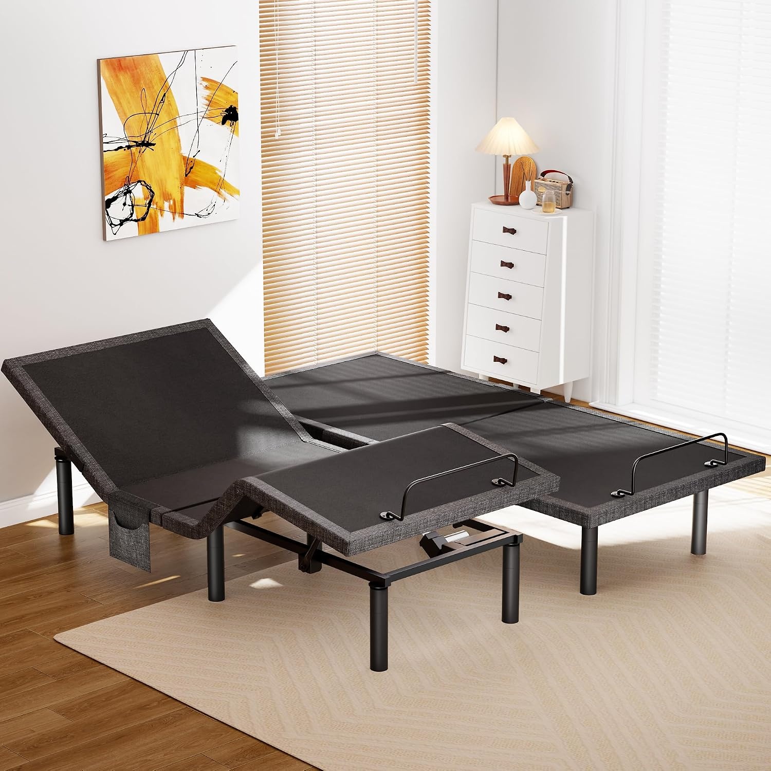 image:imageAmada Adjustable Bed Frame Queen with Massage and Zero GravitySplit King