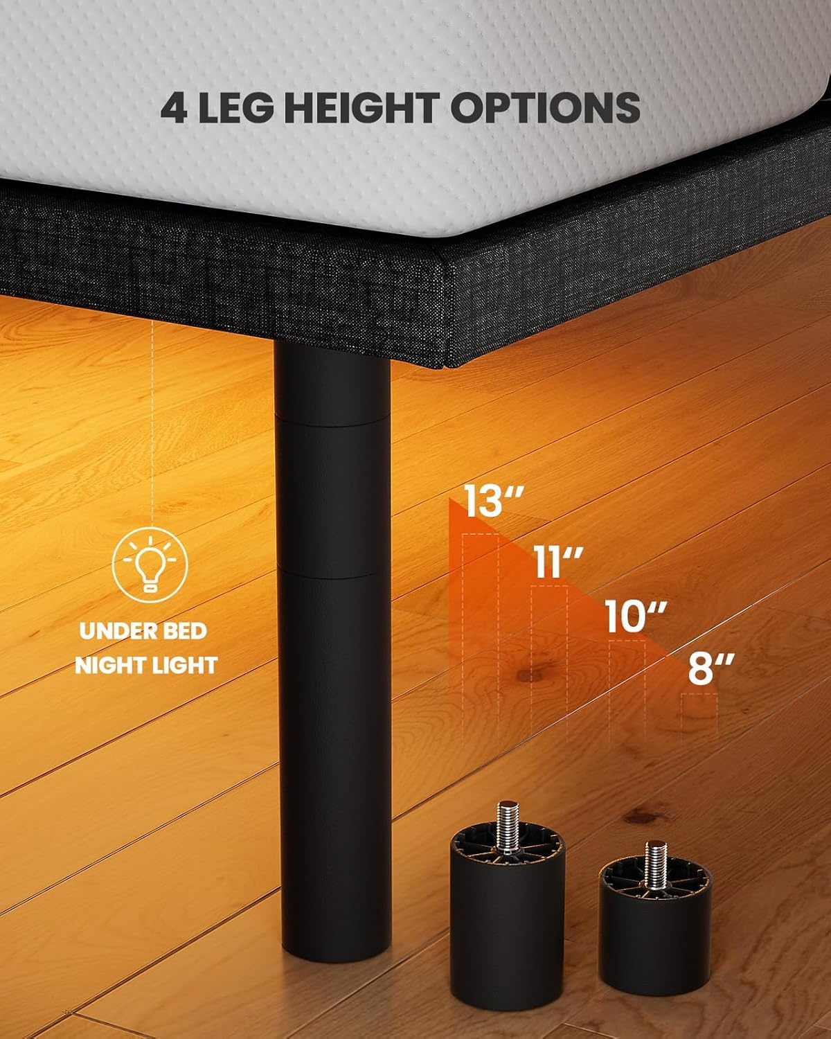 image:imageAmada Adjustable Bed Frame Queen with Massage and Zero GravityTwin XL